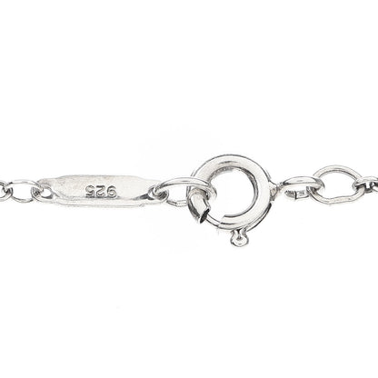 Tiffany Sterling Silver 1837 Round Pendant Necklace 5 of 6