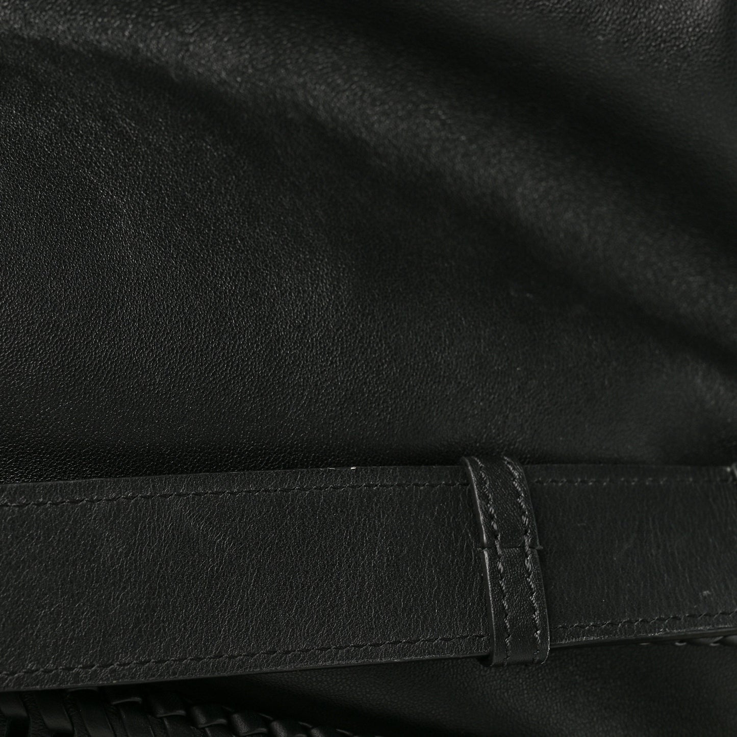 Mellow Nappa Large Donut Chain Flamenco Black