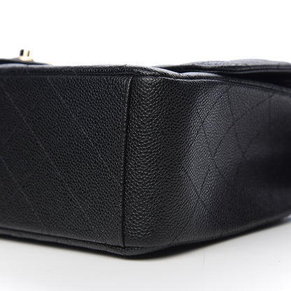 Chanel Caviar Quilted Maxi Double Flap Black 8 of 10
