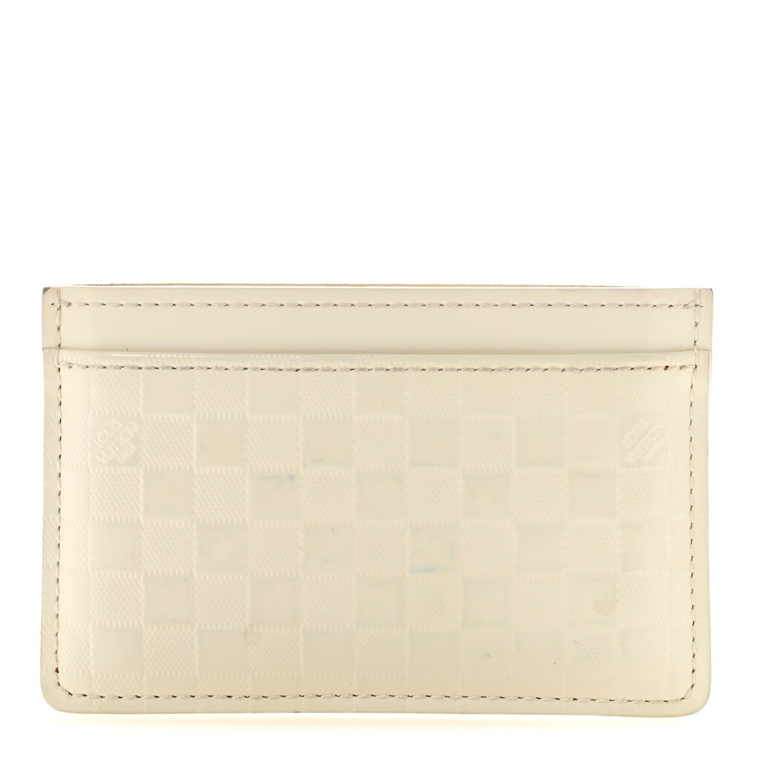 Louis Vuitton Damier Facette Card Holder Creme 1 of 10