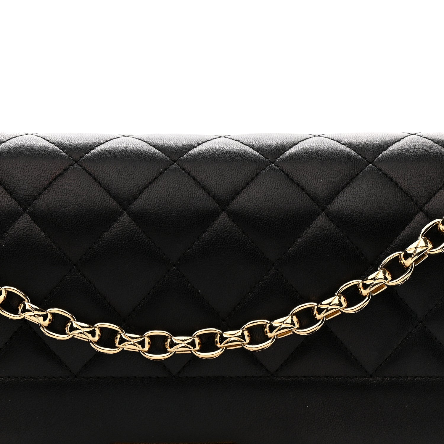 Chanel Lambskin Quilted Large Chic With Me Flap Black 8 of 14