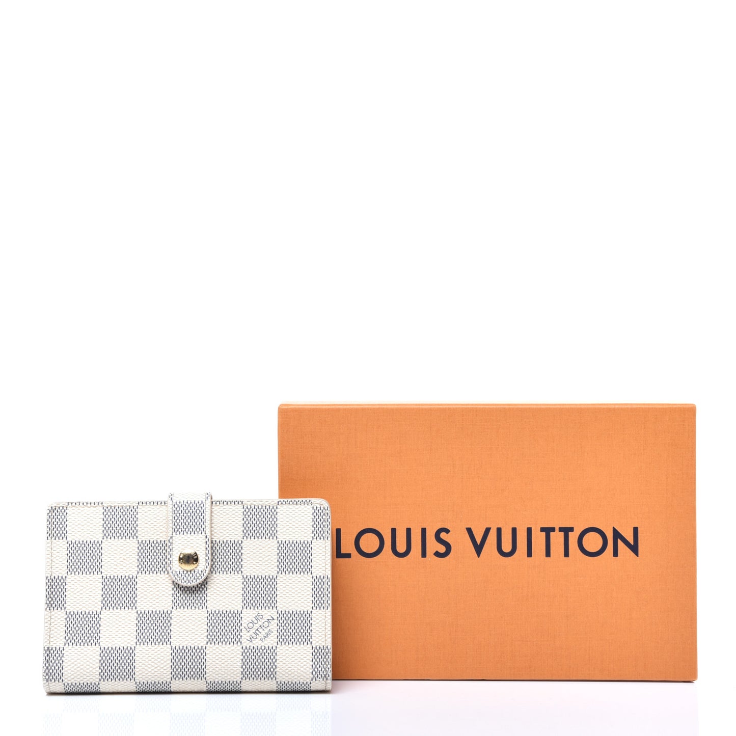 Damier Azur French Purse Wallet