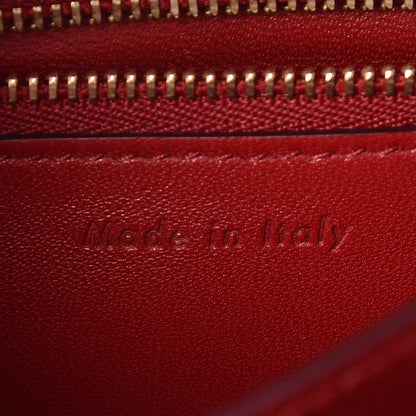 Celine Box Calfskin Small Classic Box Flap Bag Red 9 of 9