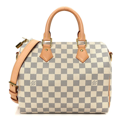 Louis Vuitton Damier Azur Speedy Bandouliere 25 1 of 11