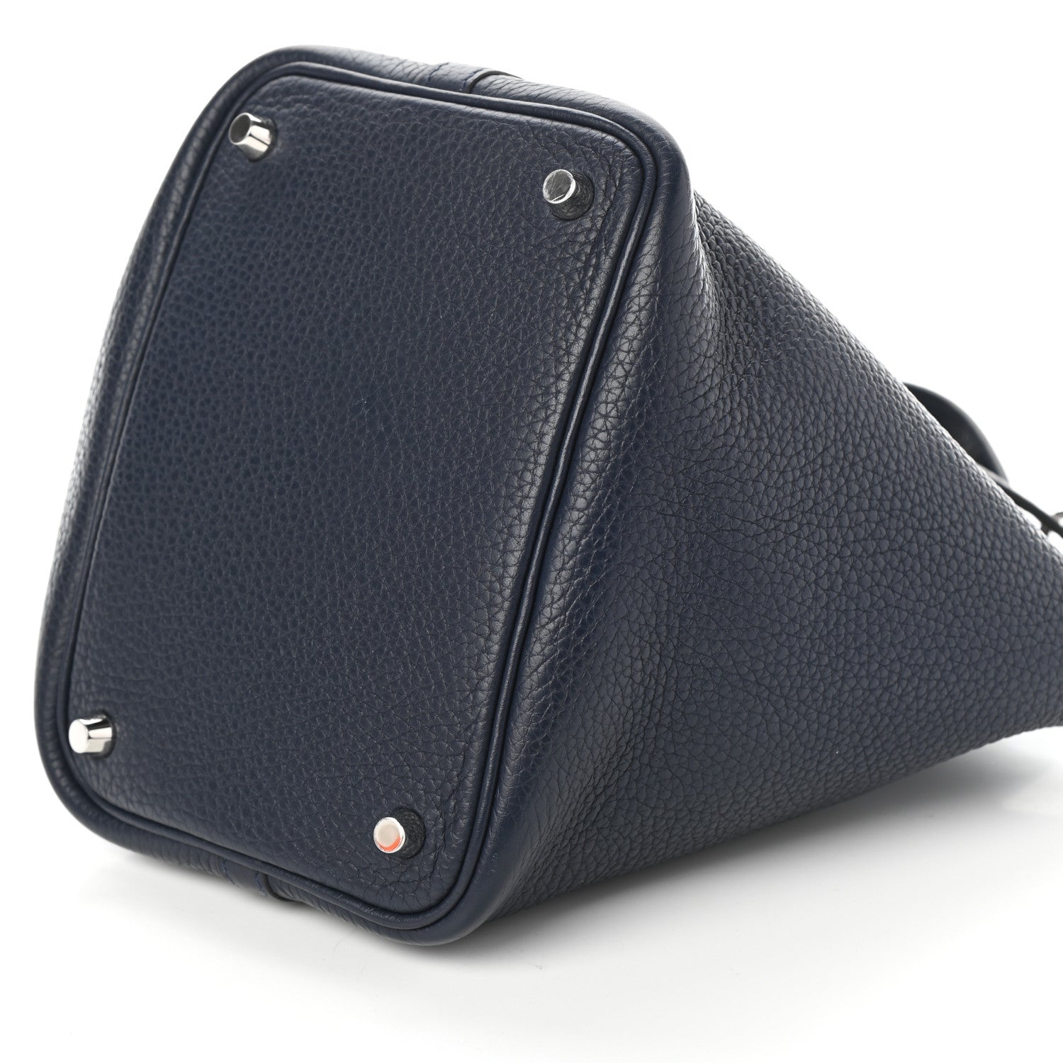 Hermes Taurillon Clemence Picotin Lock 18 PM Bleu Nuit 10 of 10