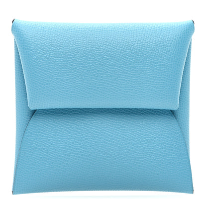 Hermes Epsom Bastia Coin Purse Bleu Du Nord 1 of 8