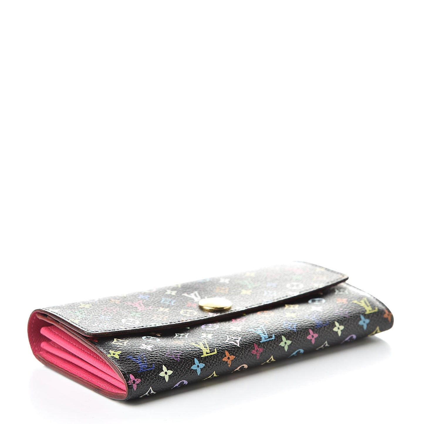 Monogram Multicolor Sarah Wallet Black Grenade