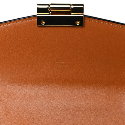 MCM Visetos Large Patricia Wallet On Chain Cognac 6 of 7