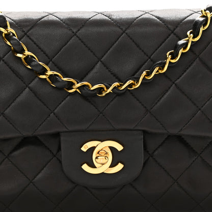 Chanel Lambskin Quilted Small Double Flap Black 8 of 8