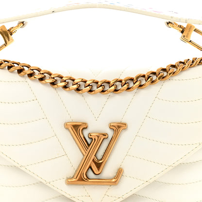 Louis Vuitton Calfskin New Wave Chain PM White 8 of 16
