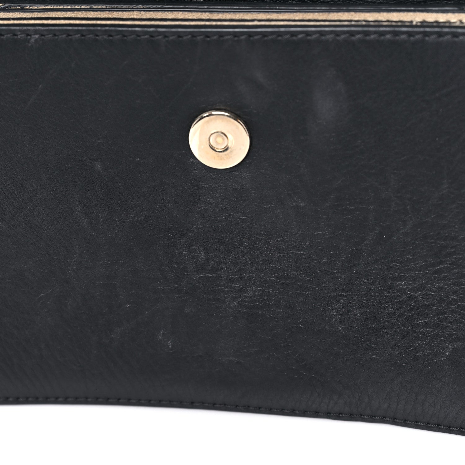 Chloe Suede Calfskin Small Faye Shoulder Bag Black 12 of 18