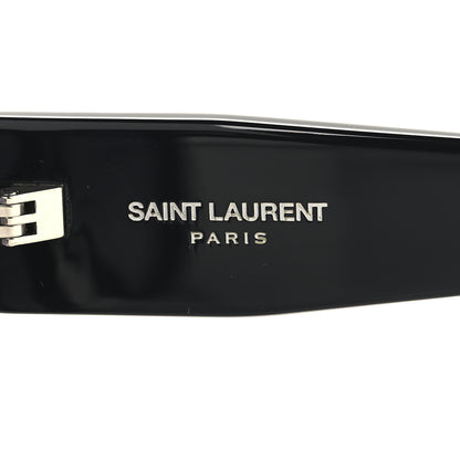 Saint Laurent Square SL M9 Sunglasses Black 5 of 8