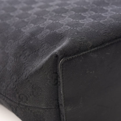 Gucci Monogram Bucket Tote Black 12 of 20