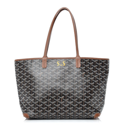 Goyard Goyardine Artois PM Black Gold 1 of 10