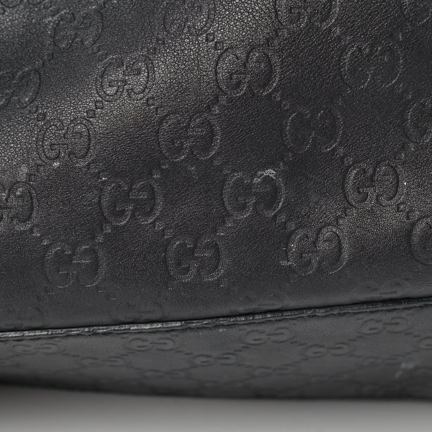 Guccissima Large Sukey Tote Black