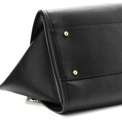 Chanel Caviar Medium Studded Deauville Tote Black 9 of 10