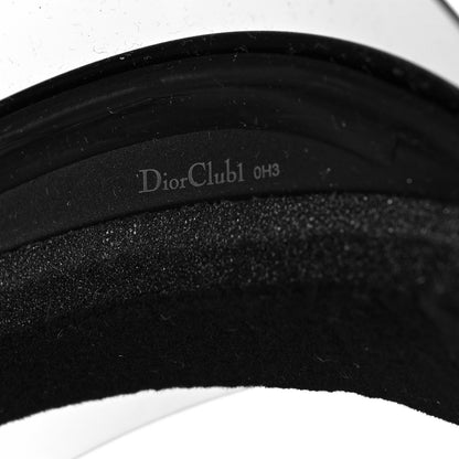 Christian Dior Mirrored DiorClub1 Sun Visor Black 8 of 9
