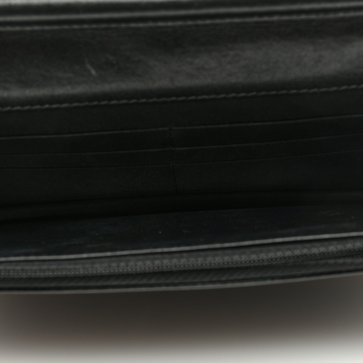 Chanel Caviar Quilted Boy Wallet On Chain WOC Black 5 of 9