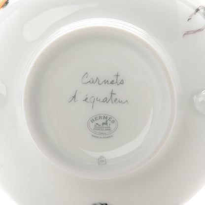 Hermes Porcelain Carnets d'Equateur Creamer 6 of 9