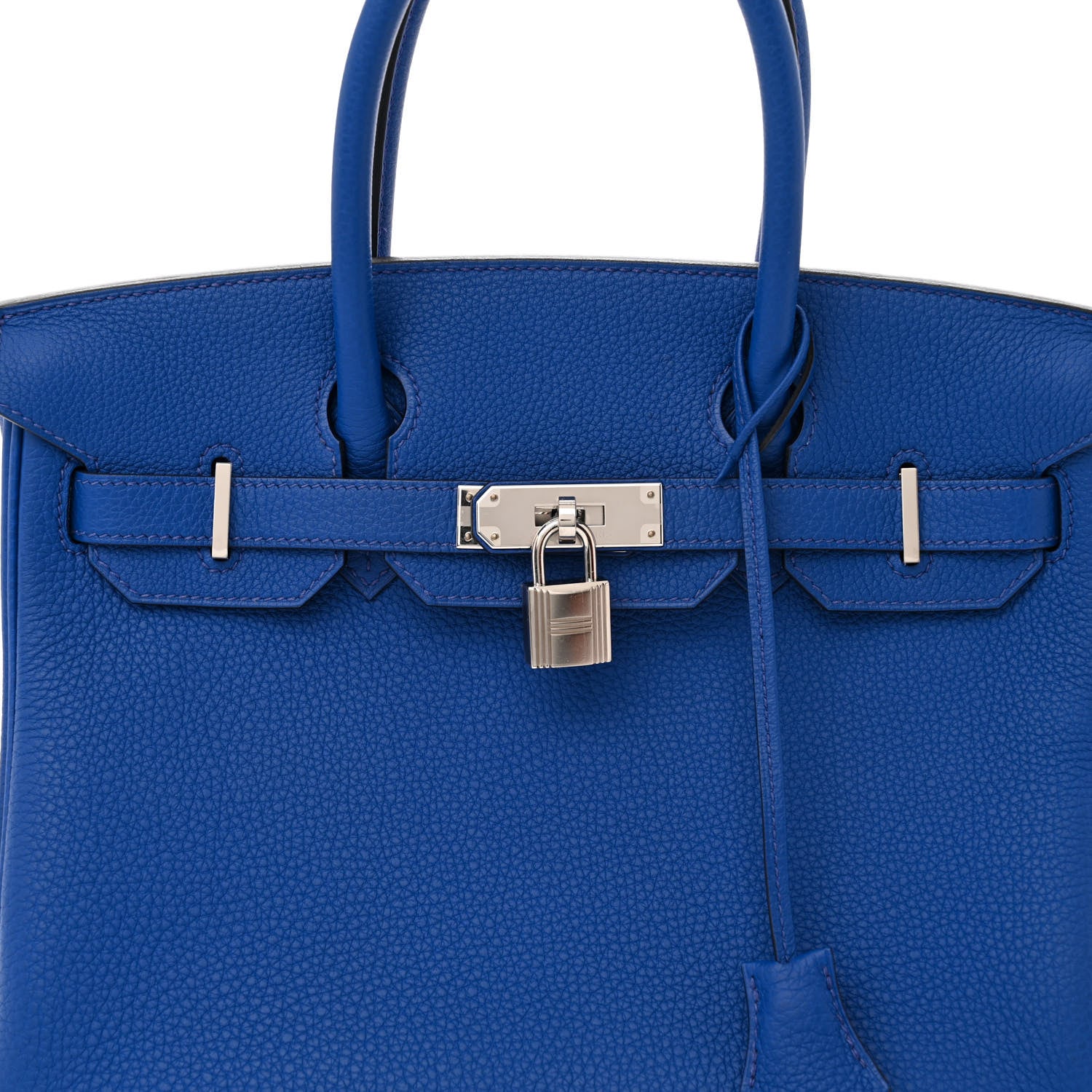 Hermes Togo Birkin 30 Bleu Royal 8 of 10