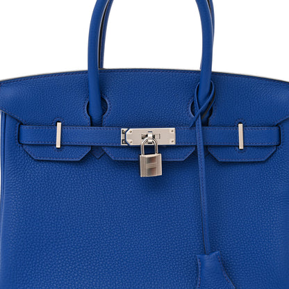 Hermes Togo Birkin 30 Bleu Royal 8 of 10