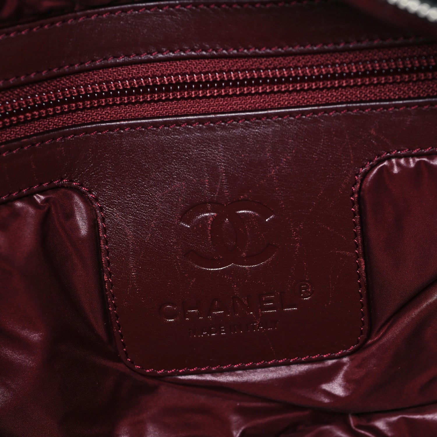 Chanel Nylon Quilted Large Coco Cocoon Tote Black 6 of 10