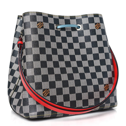Louis Vuitton Damier Neonoe Black White 3 of 10