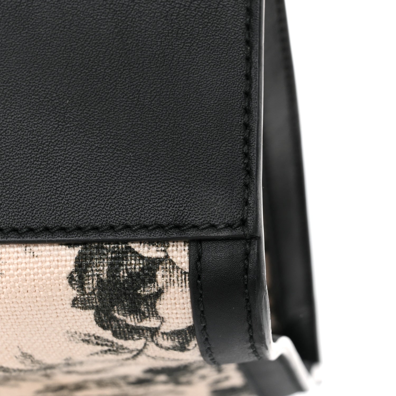 Gucci Canvas Herbarium Print Tote Black 10 of 16