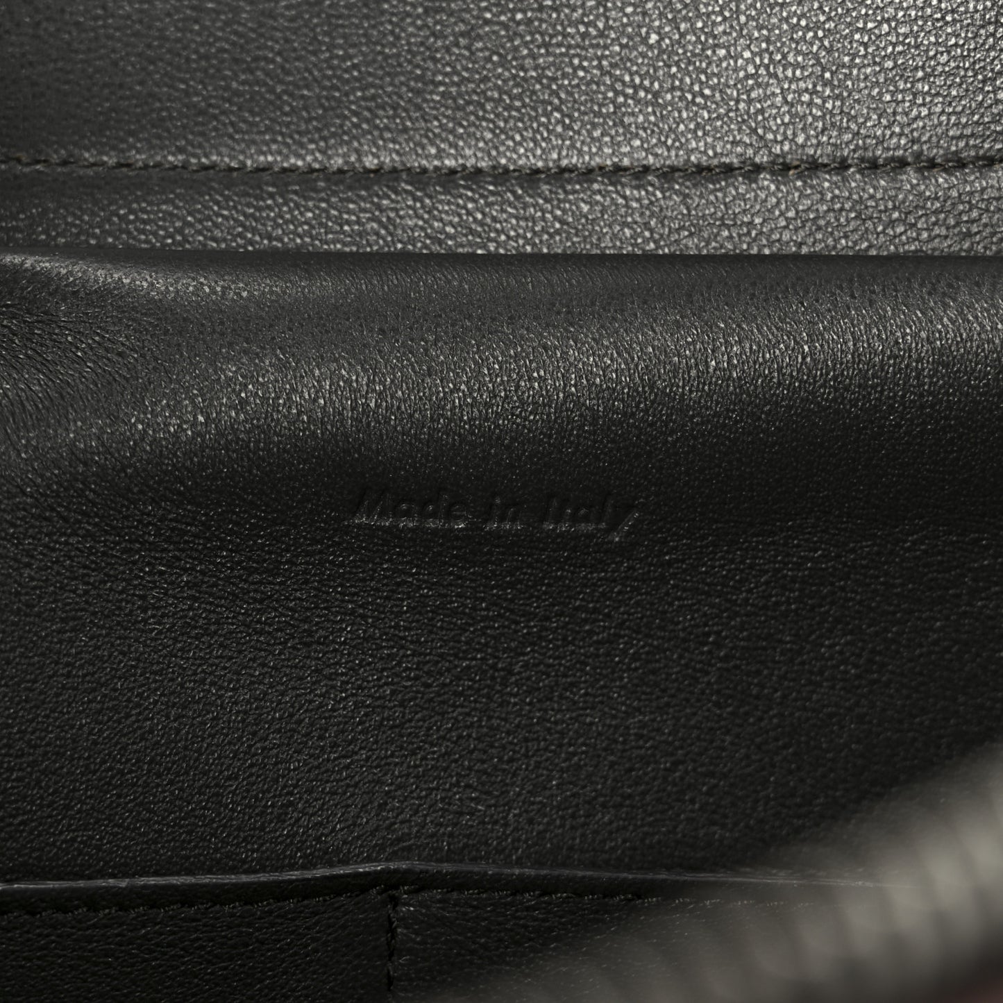 Smooth Calfskin Mini Belt Bag Dark Grey Pink