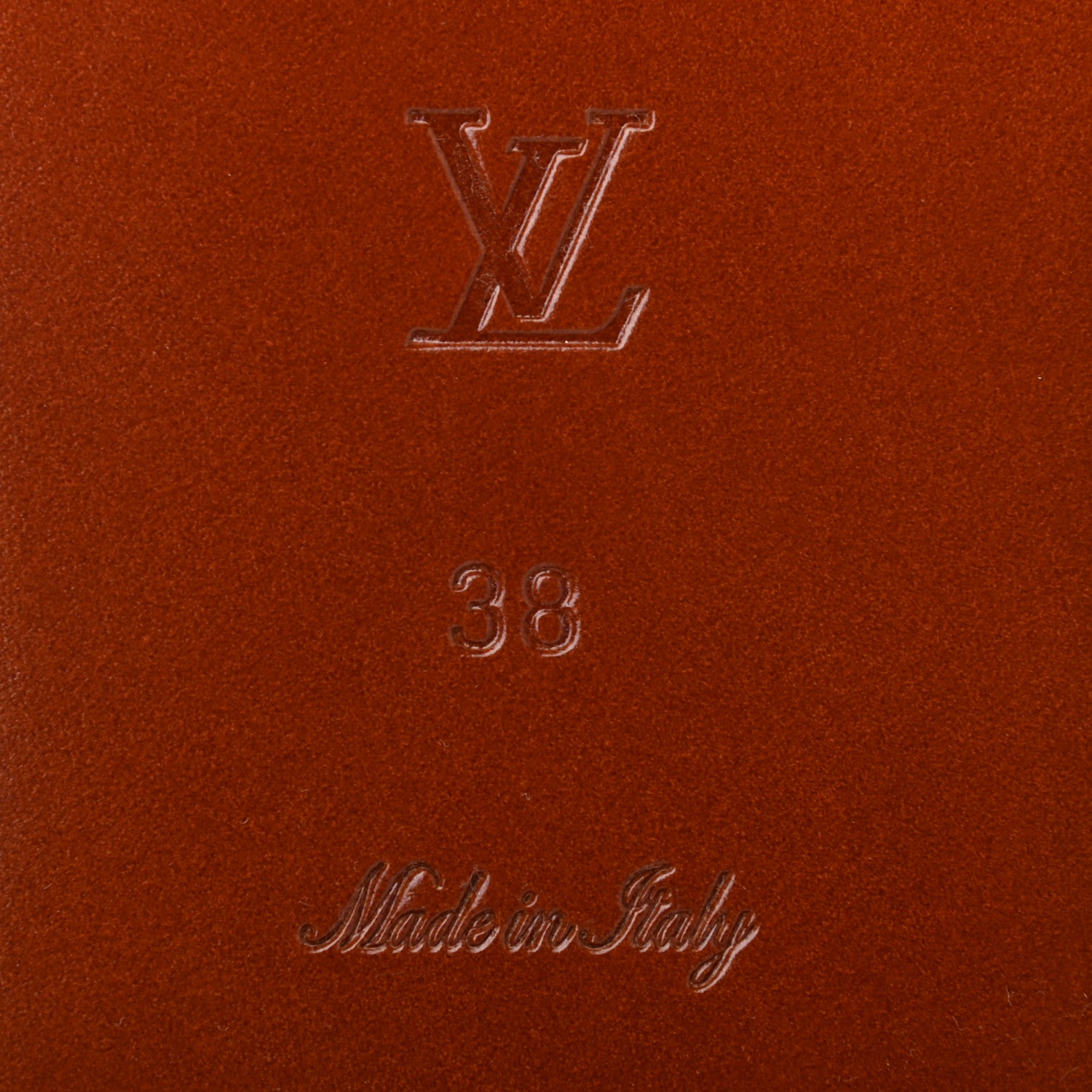 Louis Vuitton Calfskin Monogram Passenger Flat Sandals 38 Cognac 6 of 6