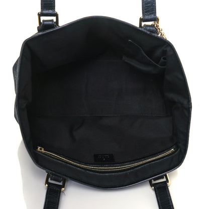 Gucci Monogram Medium Jolicoeur Tote Black 5 of 12