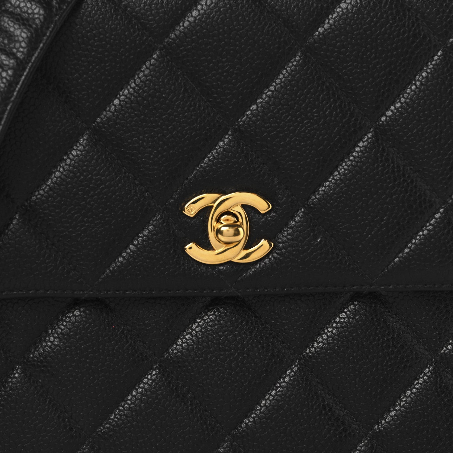 Chanel Caviar Quilted Medium Single Flap Black 8 of 10