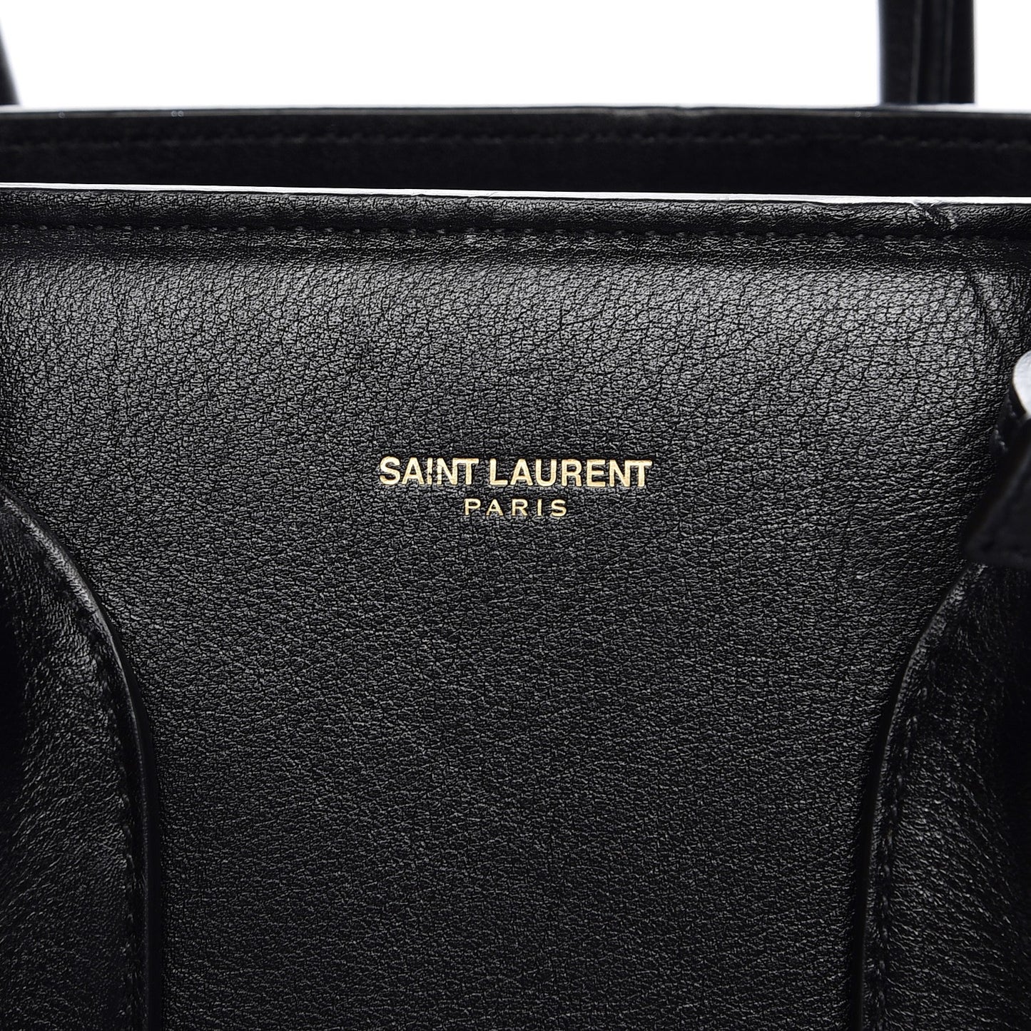 Calfskin Small Sac De Jour Black
