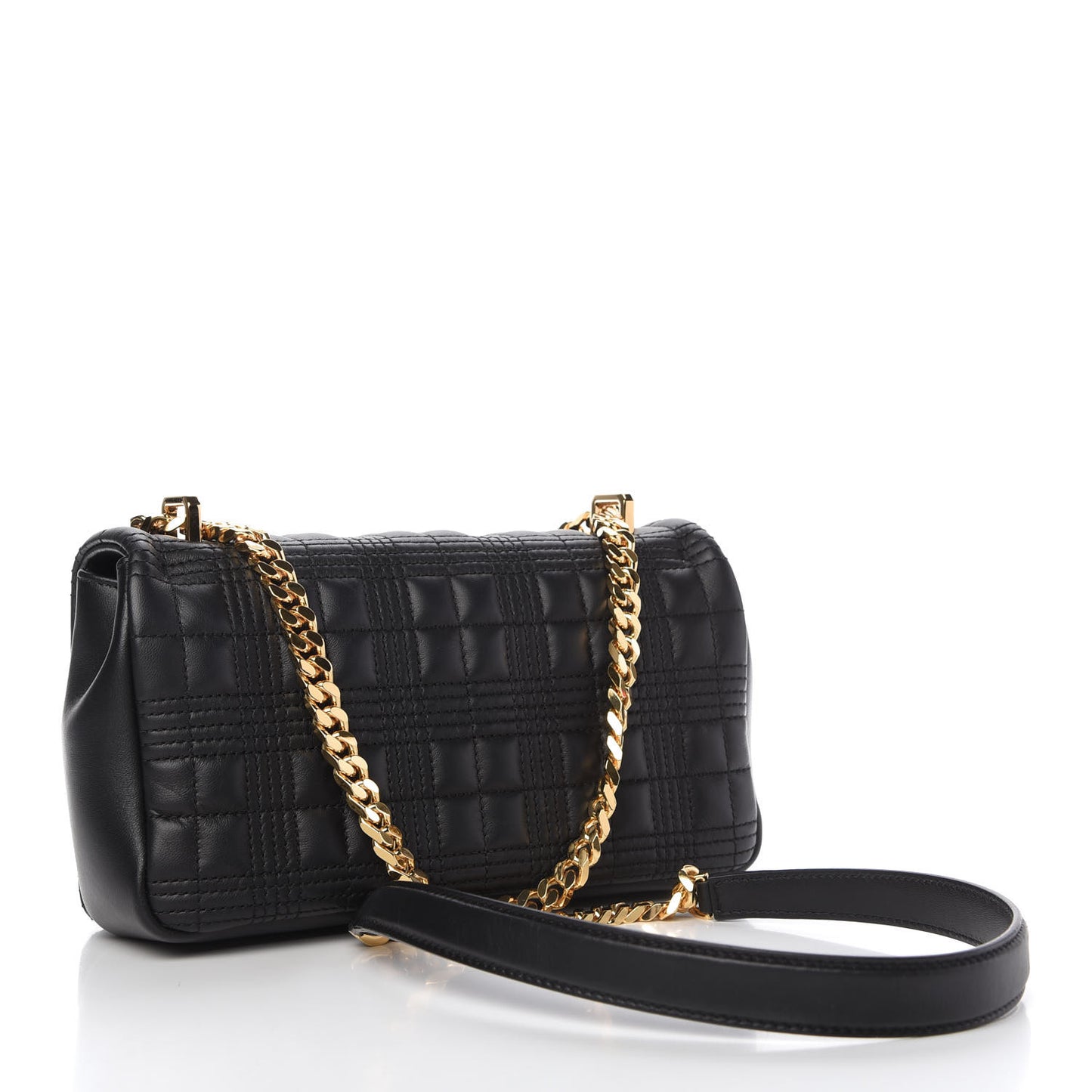 Lambskin Quilted Lola Bag Black