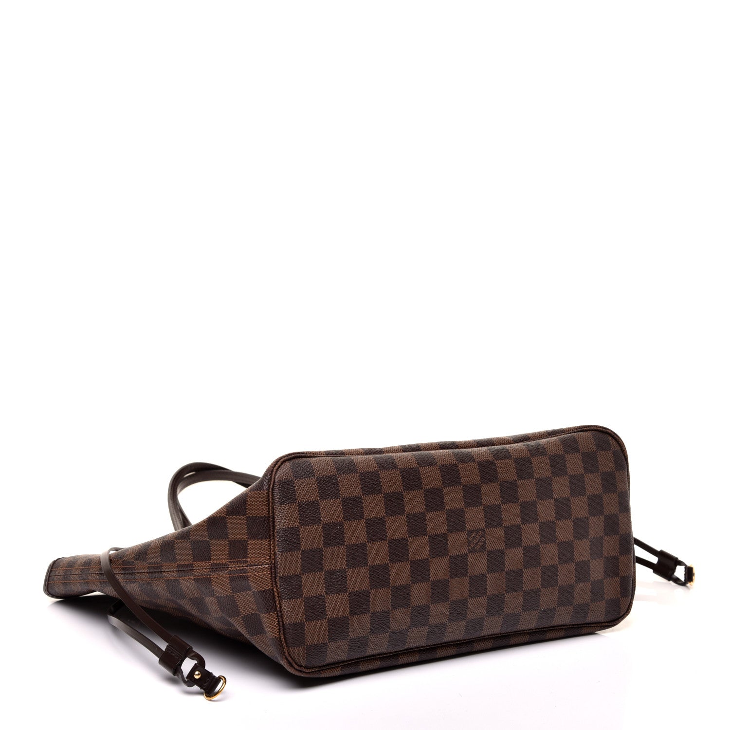 Louis Vuitton Damier Ebene Neo Neverfull MM Rose Ballerine 4 of 12