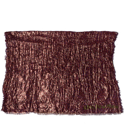 Louis Vuitton Cashmere Silk Leopard Etole Stole Disco Prune 3 of 7