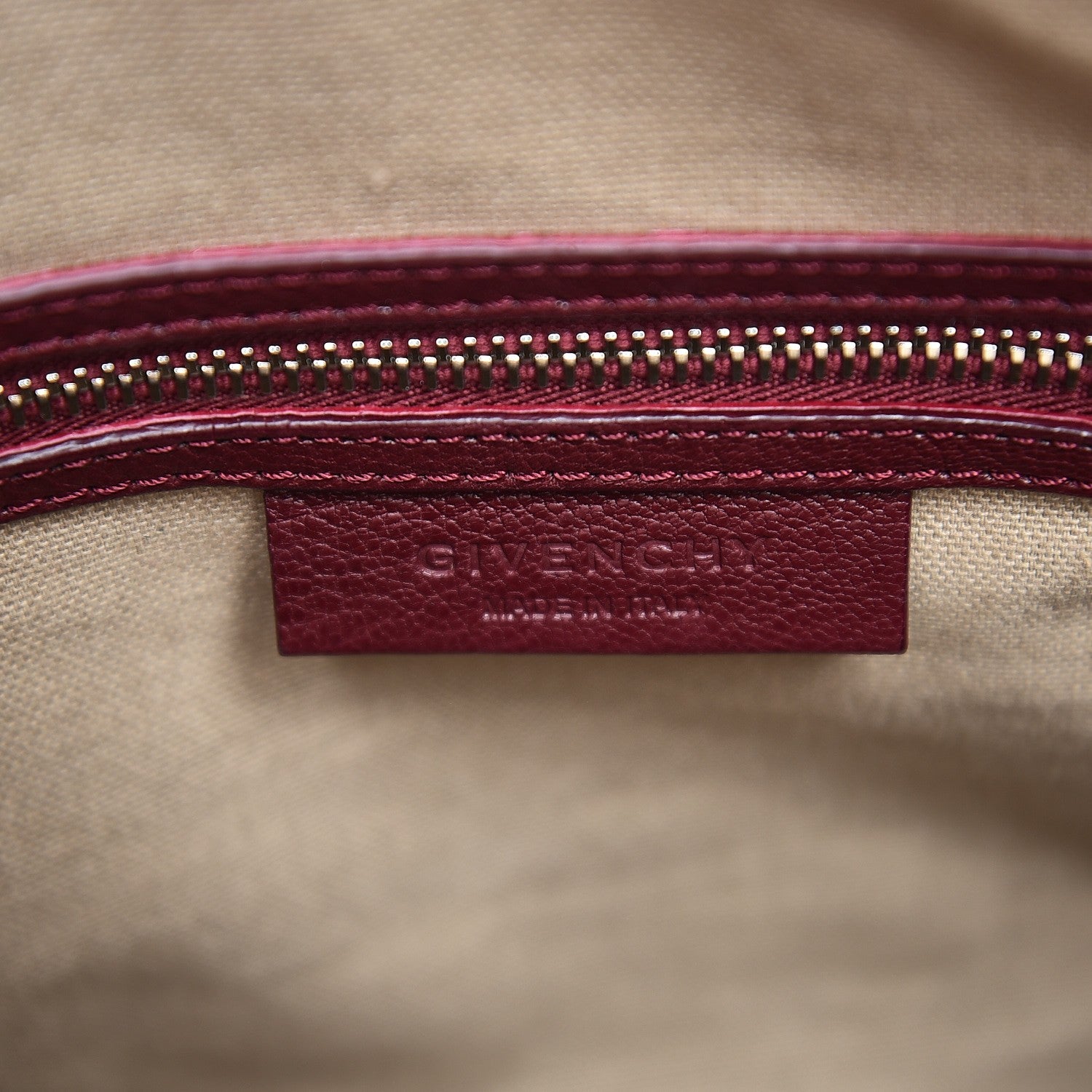 Givenchy Sugar Goatskin Small Antigona Oxblood 7 of 13