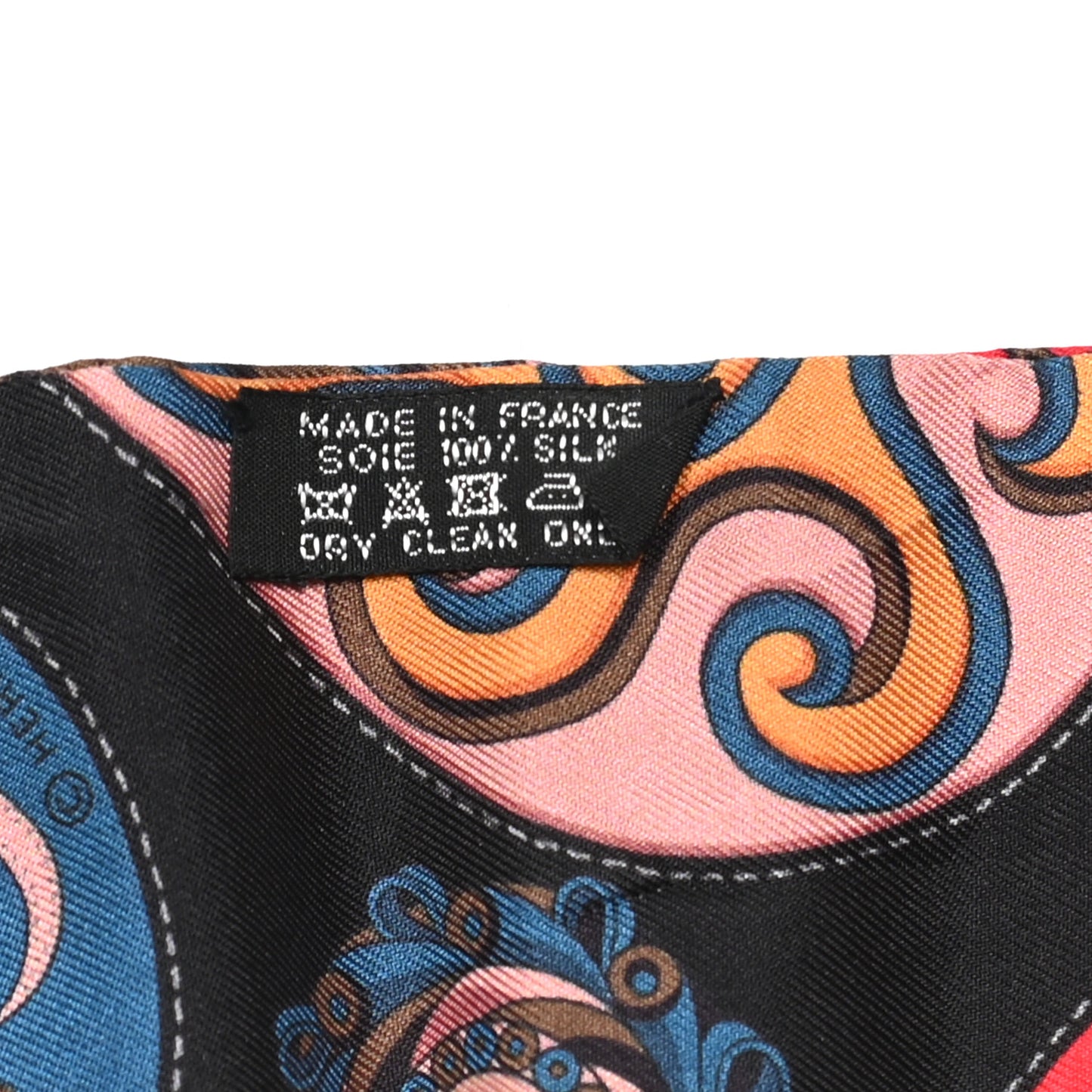 Silk Festival des Amazones Twilly Black Rouge Bleu