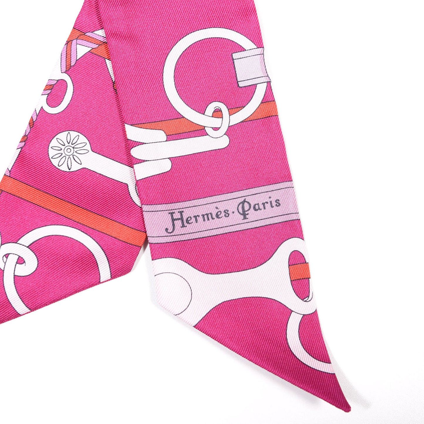 Silk Panoplie Equestre Twilly Fuchsia Rose Rouge