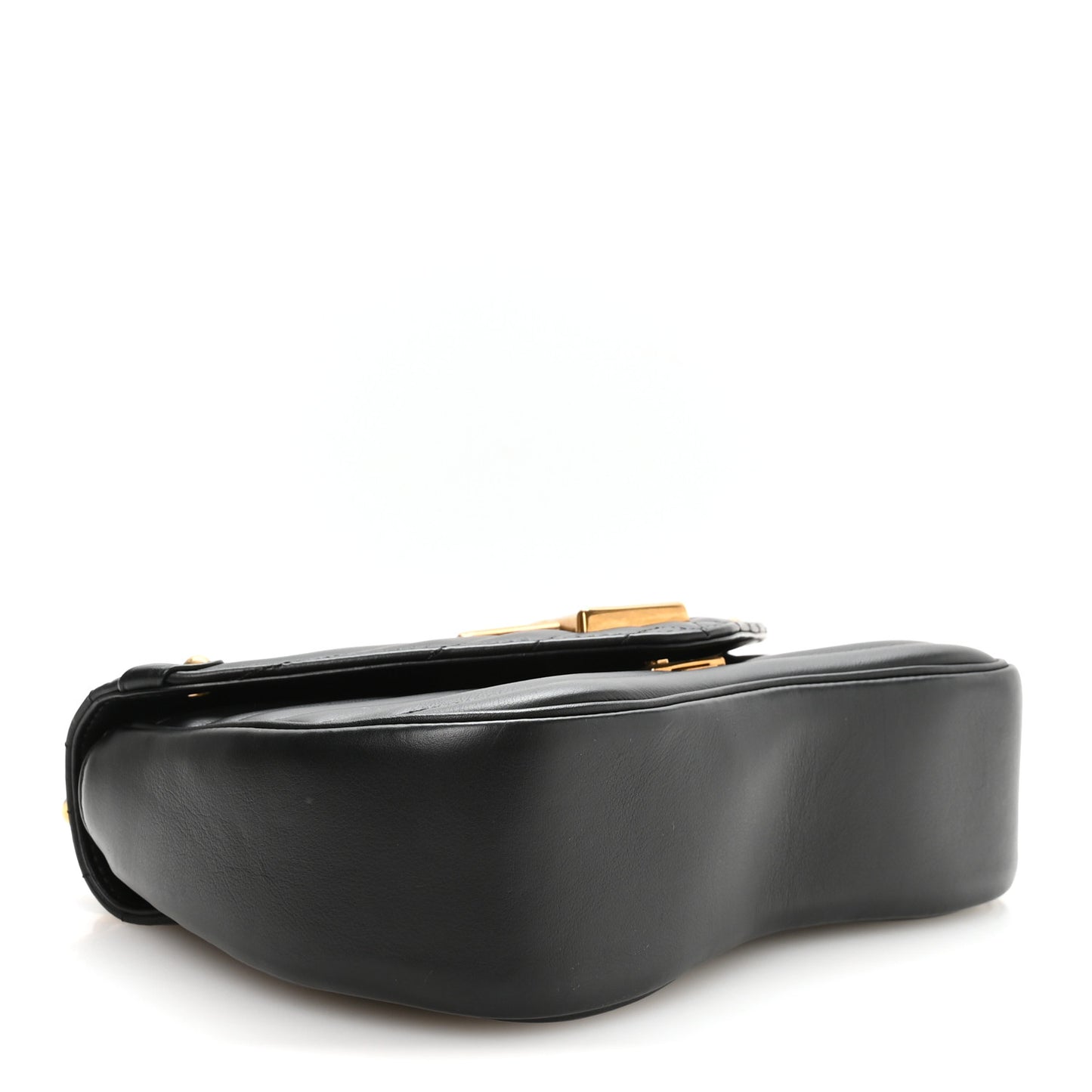 Calfskin New Wave Chain PM Black