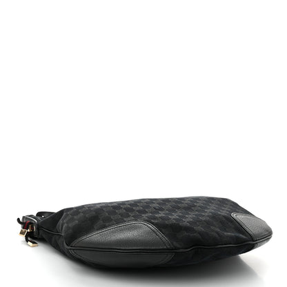 Gucci Monogram Large Princy Hobo Black 4 of 10