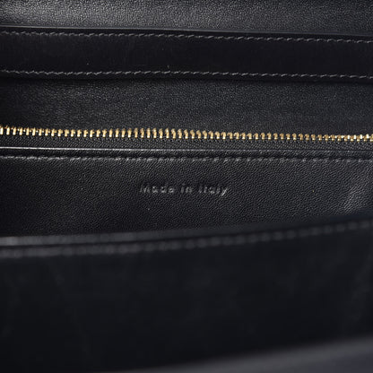 Celine Liege Calfskin Medium Classic Box Flap Bag Black 7 of 8