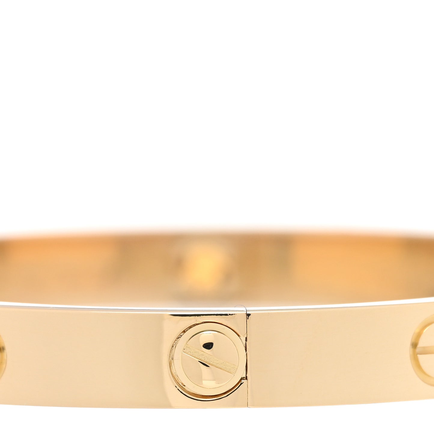 18K Yellow Gold LOVE Bracelet 17