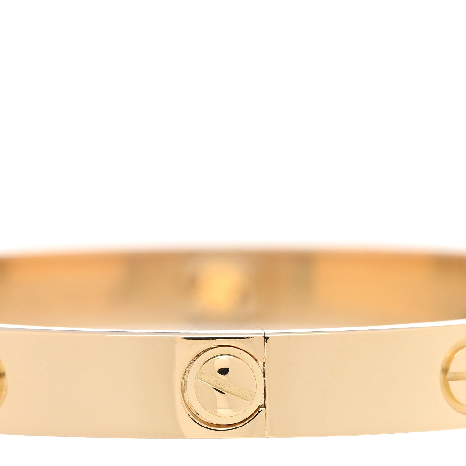 Cartier 18K Yellow Gold LOVE Bracelet 17 5 of 7