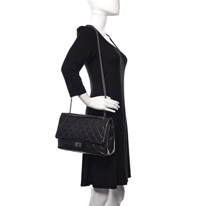 Chanel Aged Calfskin Quilted 2.55 Reissue 227 Flap Black 3 of 14