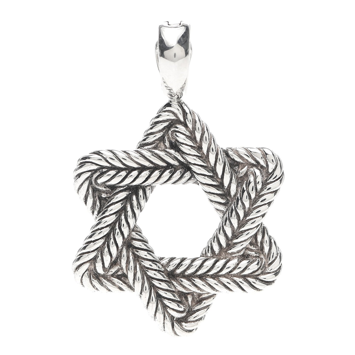 Sterling Silver Star of David Pendant
