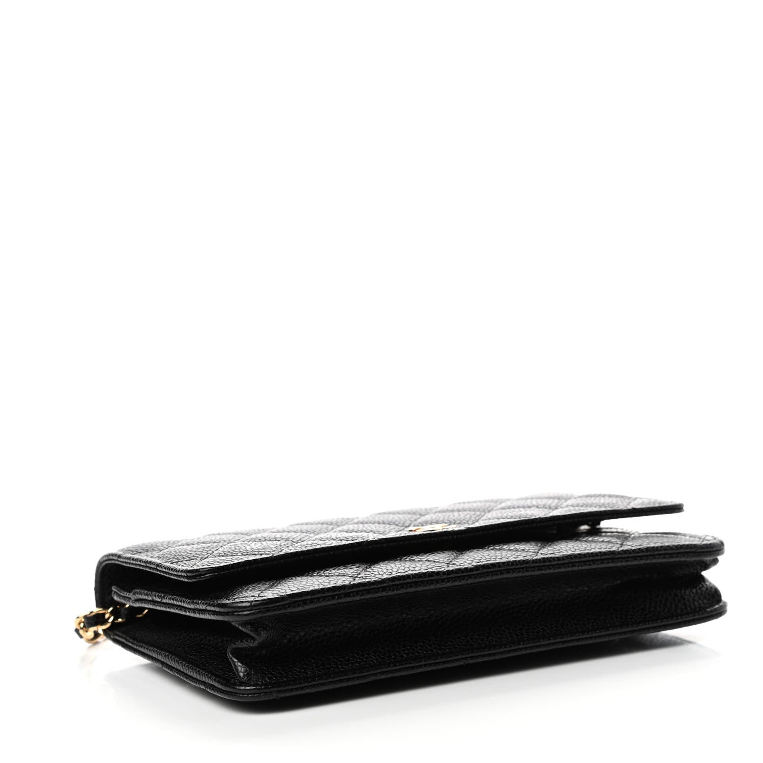 Chanel Caviar Quilted Wallet On Chain WOC Black 3 of 4