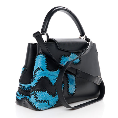 Louis Vuitton Calfskin Lambskin Artycapucines Nicholas Hlobo PM Black 3 of 10
