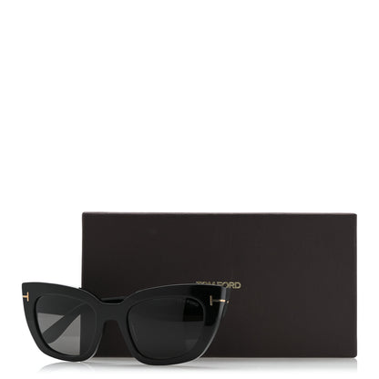 Tom Ford Acetate Athena Sunglasses TF1190 Black 8 of 8