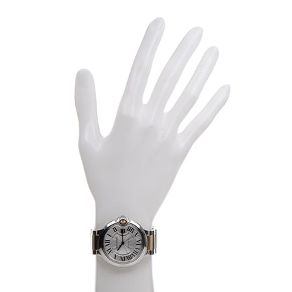 Cartier Stainless Steel 18K Yellow Gold 36mm Ballon Bleu De Automatic Watch 2 of 10